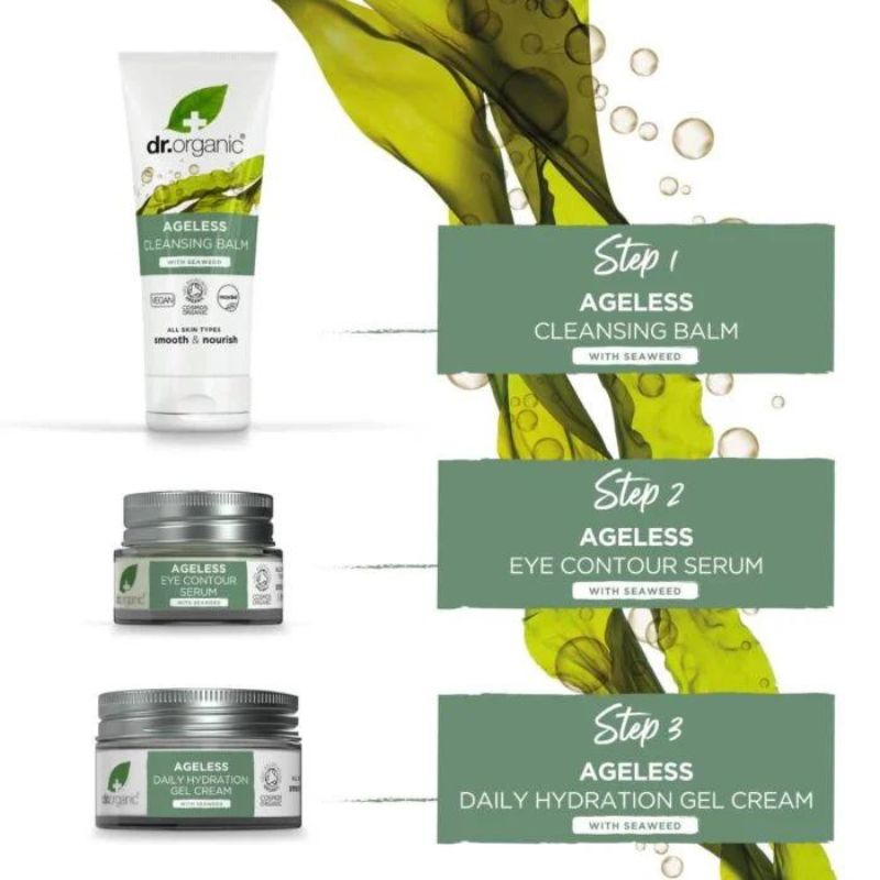 Healthwise dr organic ageless gift set steps