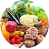 Healthwise fruits and vegetables icon