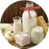 Healthwise milk and yougurt icon