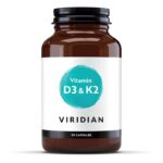 Healthwise Viridian Vitamin D3 & K2 Capsules 90s