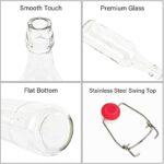 Swing Top Glass Bottle 1 Liter 1