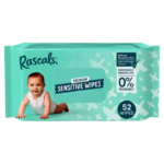 Healthwise rascals sensitive baby wipes 52 sheets