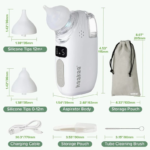 Healthwise Haakaa 2 in 1 Baby Nasal Aspirator with Mist Spray 8.webp